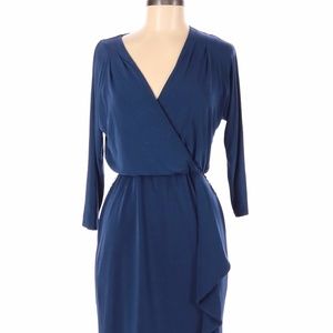 White House Black Market Blue Cocktail Dress